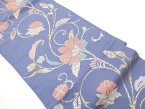 花唐草模様織出し名古屋帯